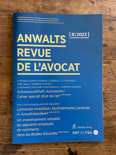 Anwaltsrevue Cover